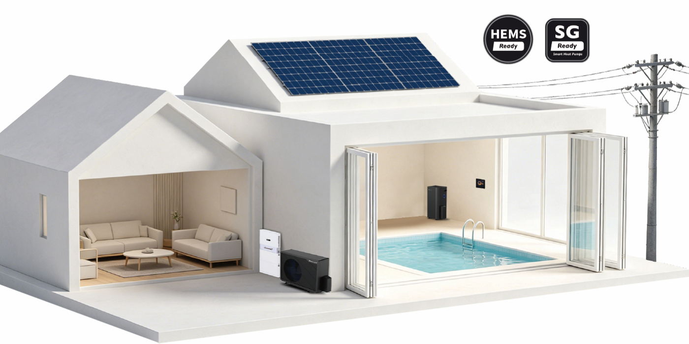 3D Full Inverter Split Pool Heat Pump