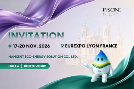 Join Nancent at Piscine Global 2026 Discover Eco Energy Pool Solutions in Lyon